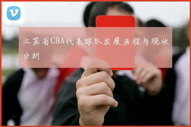江苏省CBA代表球队发展历程与现状分析